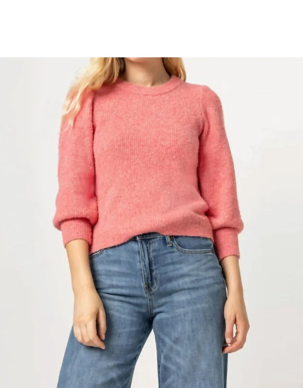 3/4 Puff Sleeve Sweater
