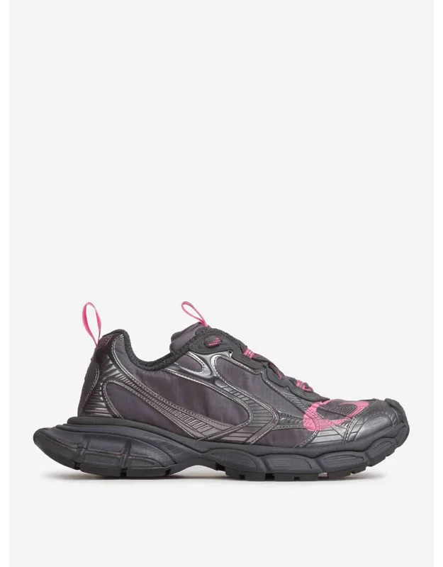 Sneakers 3xl With Oversized Rubber Sole And Lace-up Closure