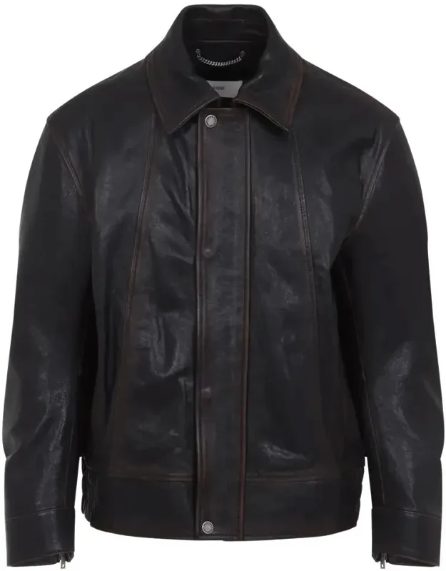 Jacket Bomber Leather