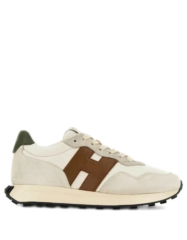 Nappa Leather And Suede Sneakers