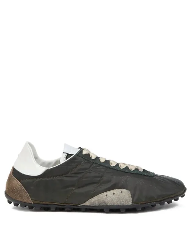 Nylon And Suede Sprinters