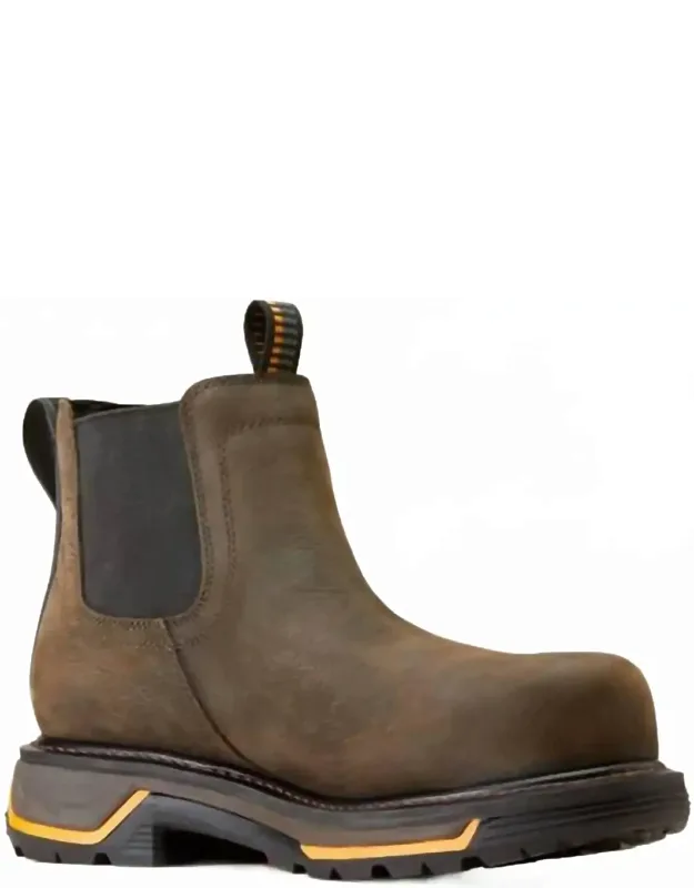Big Rig Chelsea Comp-toe Work Boots - Extra Wide