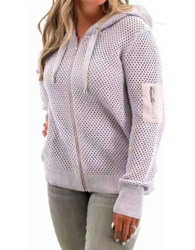 Zipped Up Cardigan