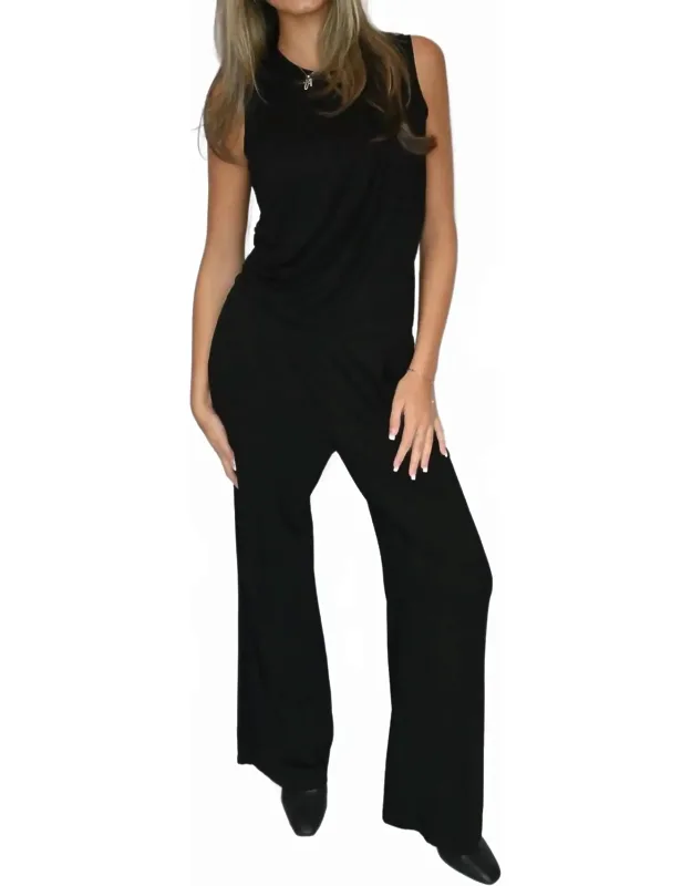 Paxton Wide Leg Pants - Elegant Holiday Style, Comfortable Fit