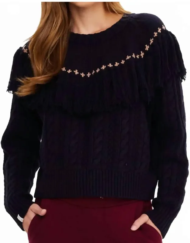 Clara Tassle Knit Sweater