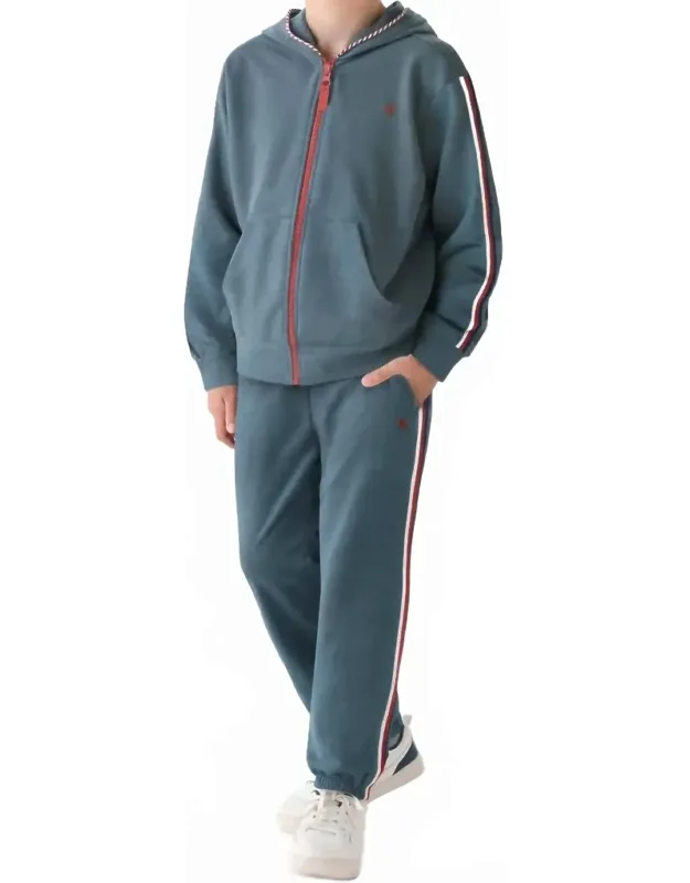 Exposed Zip Hoodie