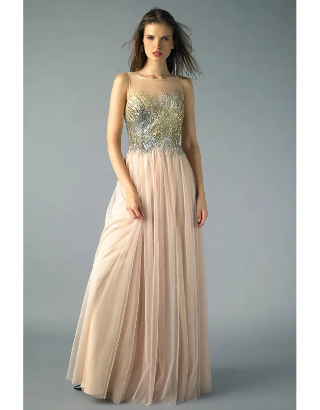 Sequined Evening Dress