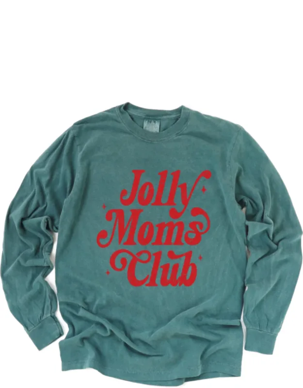 Distressed Garment Dyed Long Sleeve Graphic T-shirt
