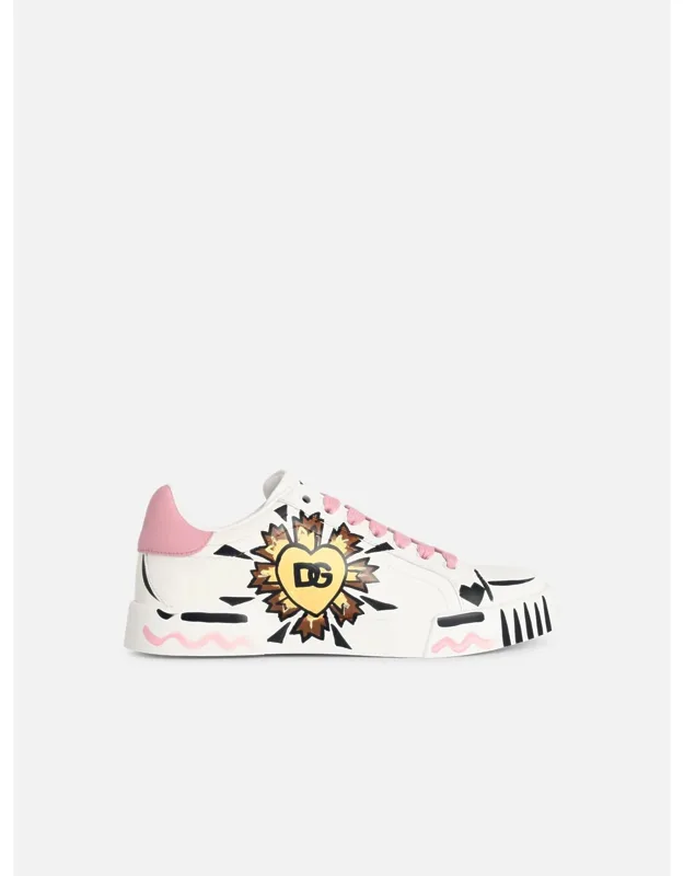 Portofino Light Strobel Leather Sneakers