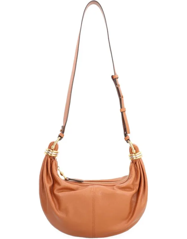 Bracelet Small Leather Hobo Bag