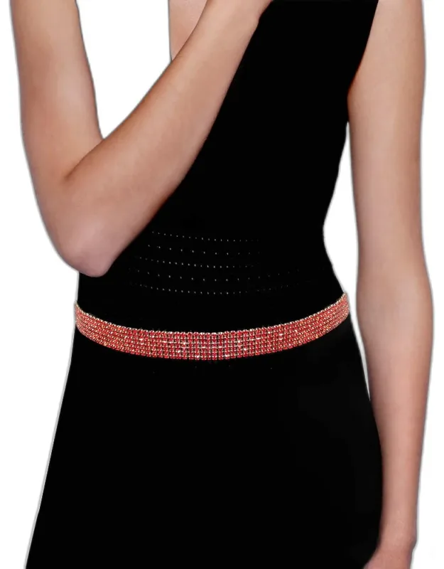 Rhinestone Belt