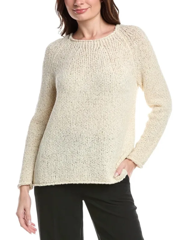 Nautical Net Wool & Alpaca-blend Sweater