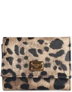 Leopard Leather Wallet