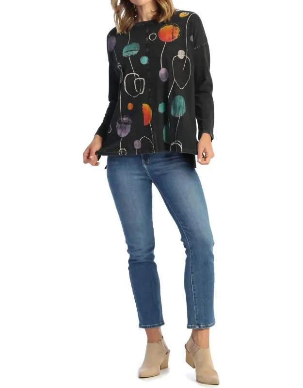 Jolly Mineral Washed Cotton High Low Top
