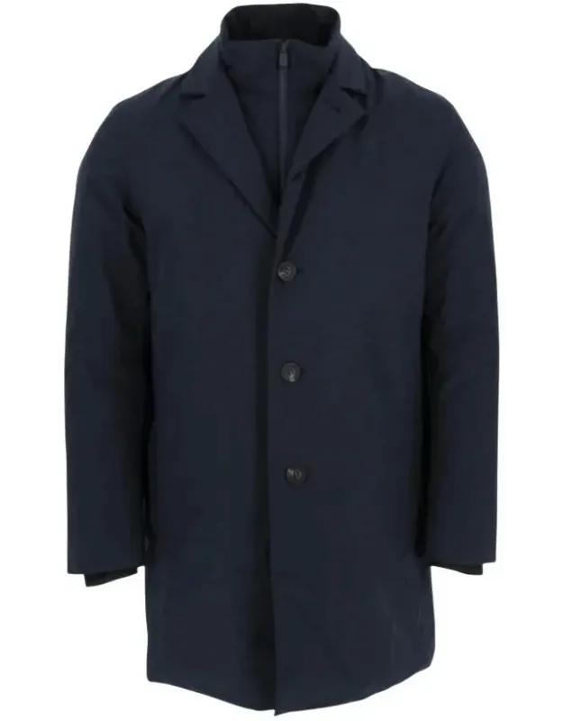 Save The Duck Coat - Technical Long Coat, Eco-friendly Padding