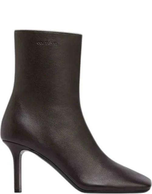 Square Toe Ankle Boots