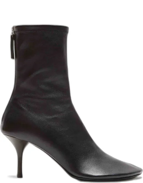 Leather Heel Boot