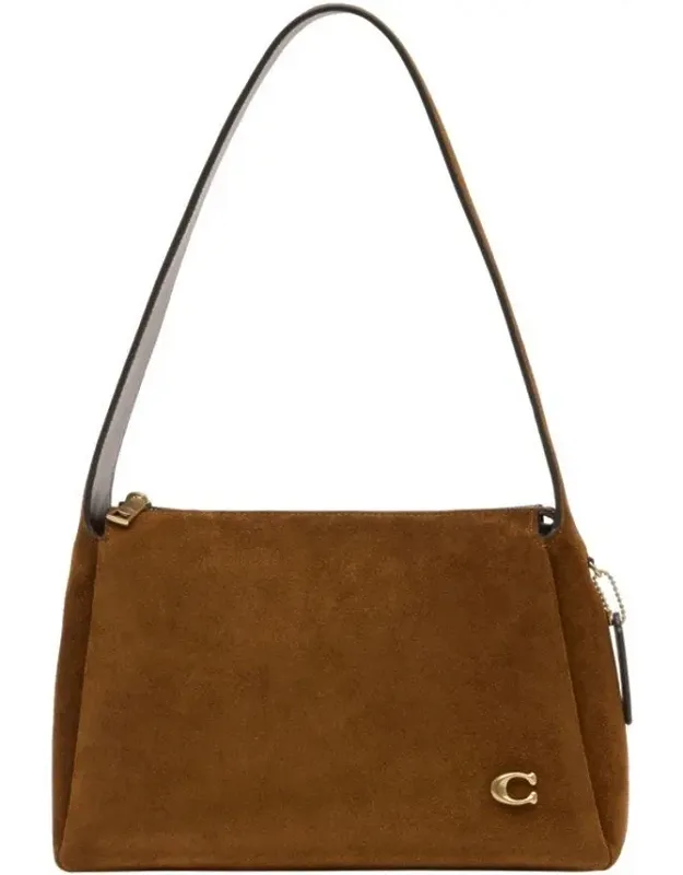 Shoulder Bag With One Handle And Zipper Closure