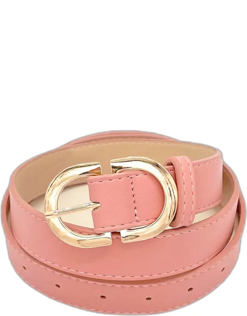 Faux Leather Belt