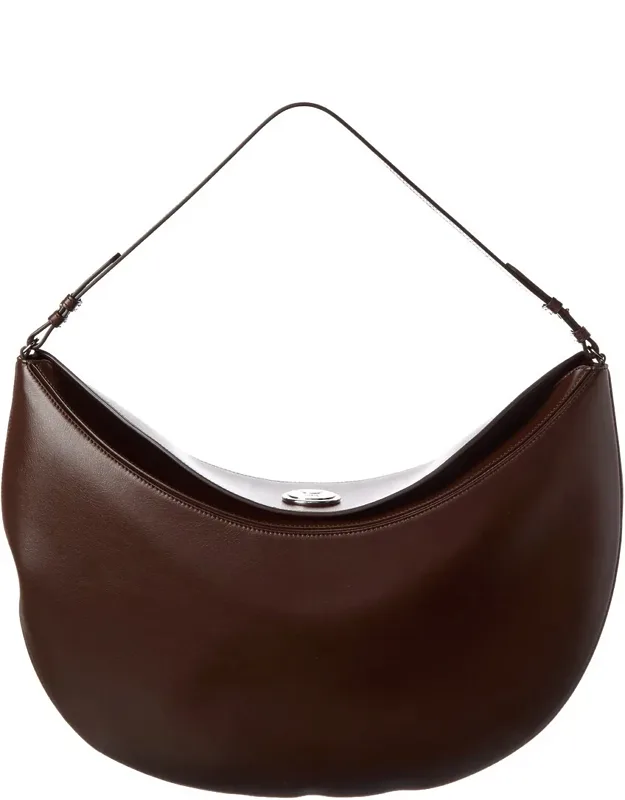 Ovalo Leather Shoulder Bag
