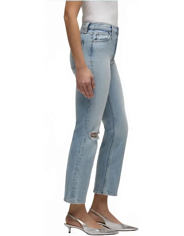 Straight Ankle Jeans