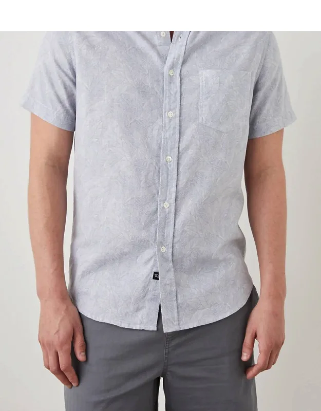 Fairfax Shirt In Amazon Sun - Boho Chic Button-down With Pocket