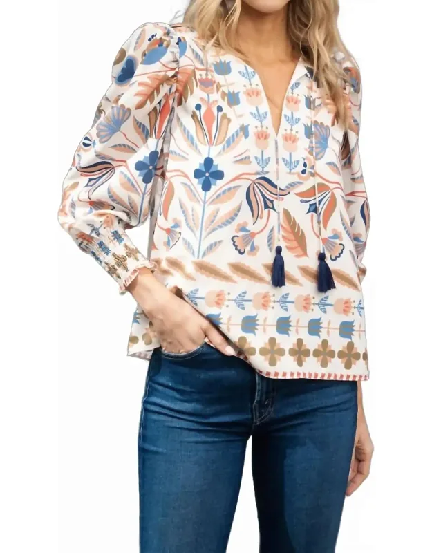 Tassel Front Top