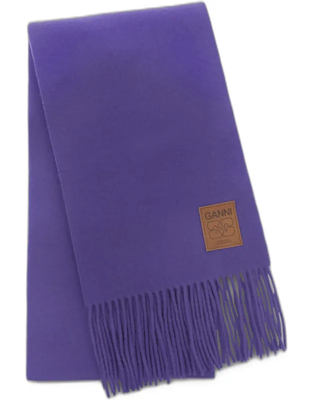Wool Knit Scarf
