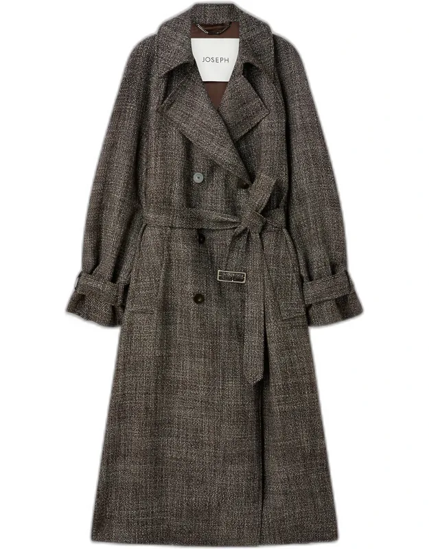 Textured Tailoring Wool Coat