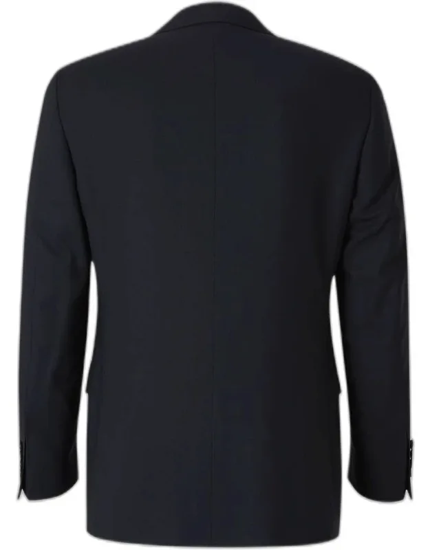 Straight Wool Blazer
