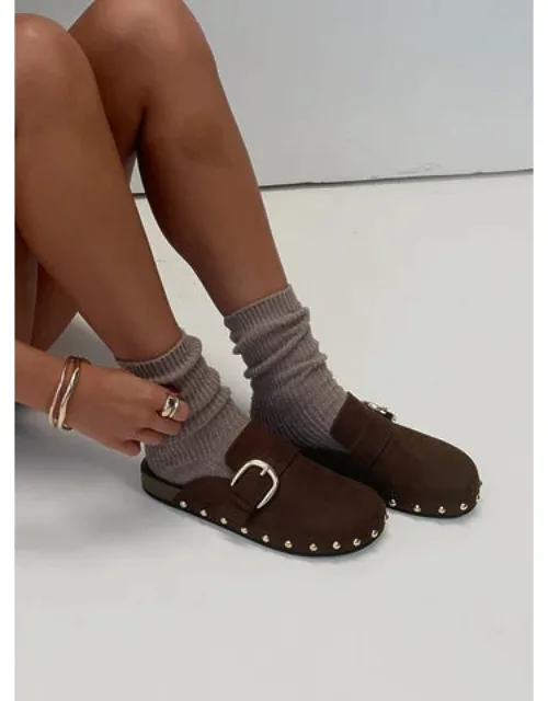 Way Life Goes Stud Detail Clogs