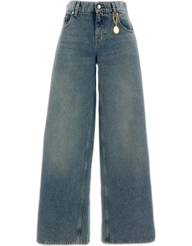 Wide-leg Jeans
