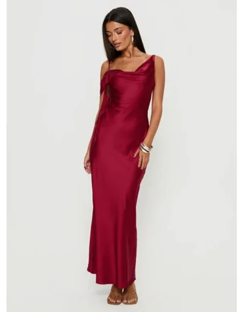 Cowl Neck Maxi Dress