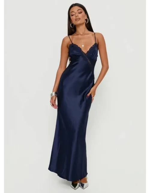 Madelene Lace V Neck Maxi Dress
