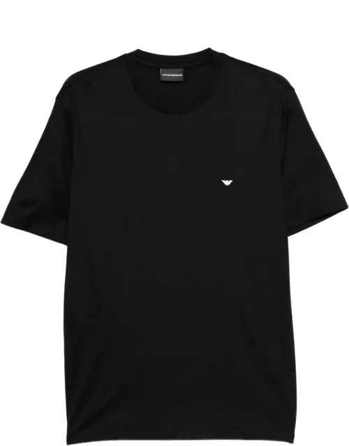 Logo-embroidered T-shirt
