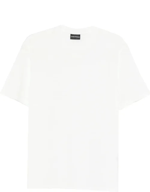 Logo-pattern T-shirt