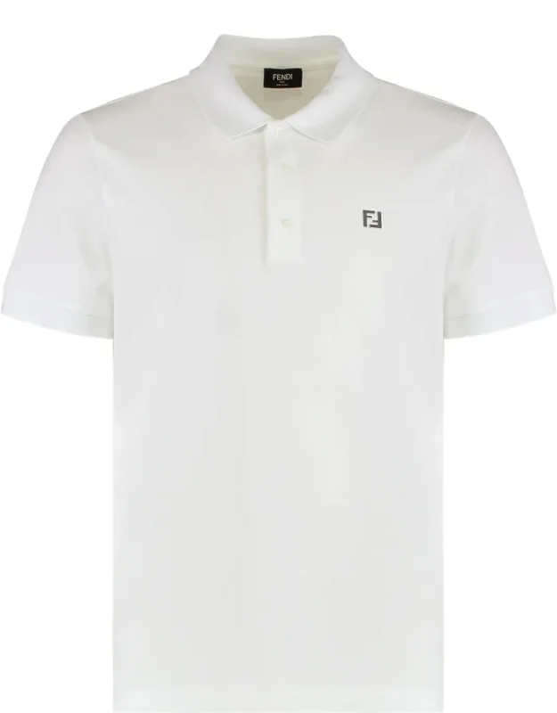 Piqué-weave Cotton Polo Shirt