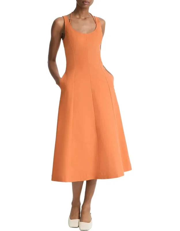 Seamed Tank Dress