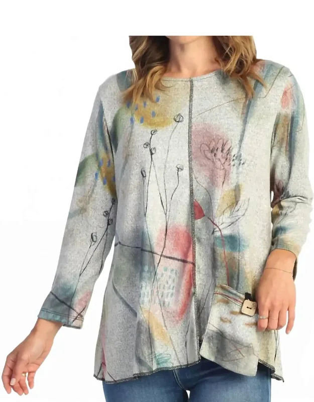Hazel French Brushed Knit Top