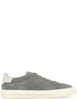 Sneakers In Grey Suede