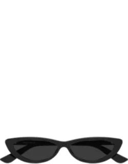 Alexander Mcqueen Sunglasses Cat-eye 58 Mm Lens