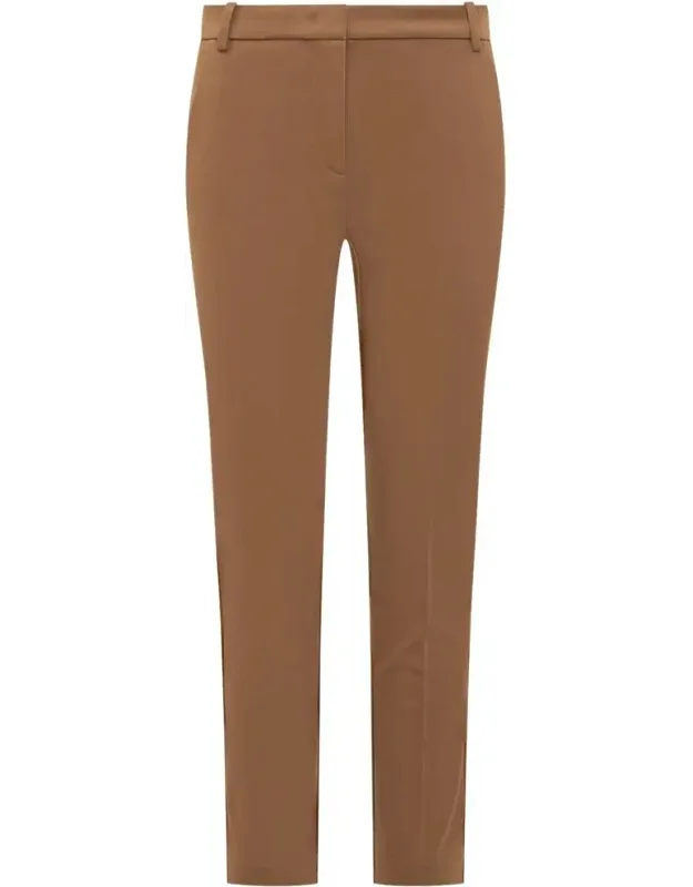Pants - Medium-waisted Slim Fit