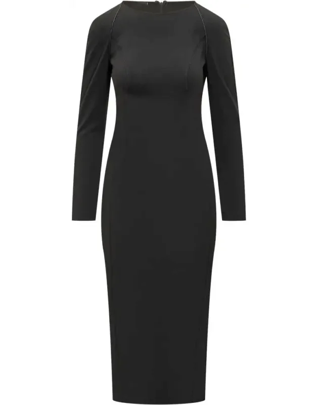 Frutta Dress With Fitted Line