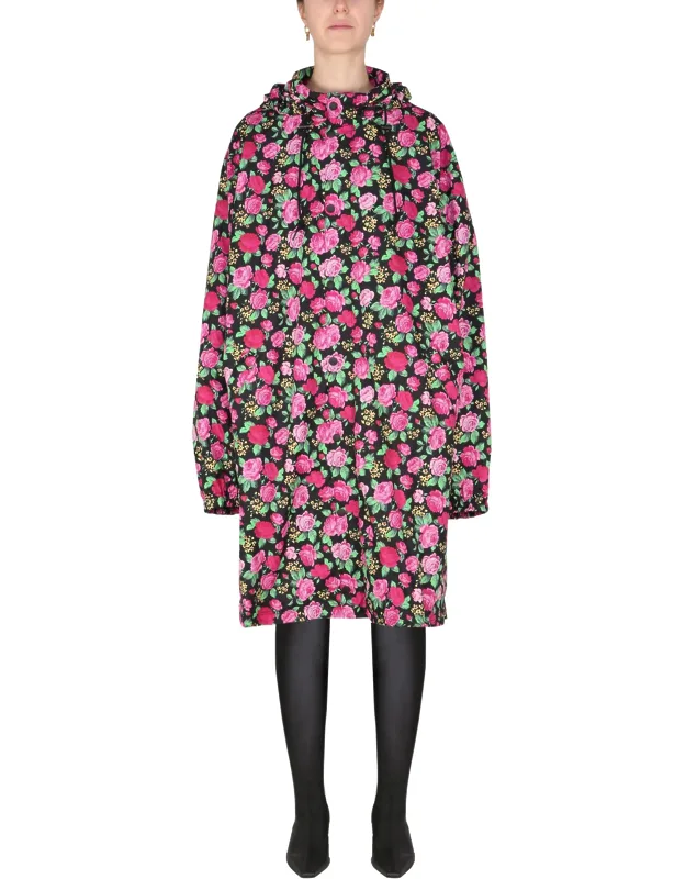 Coat With Floral Pattern