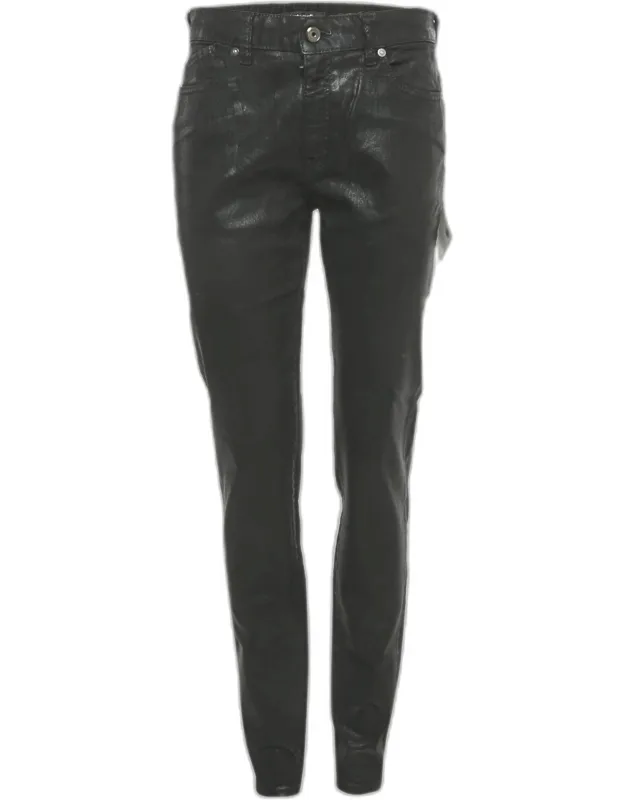 Coated Denim Jeans