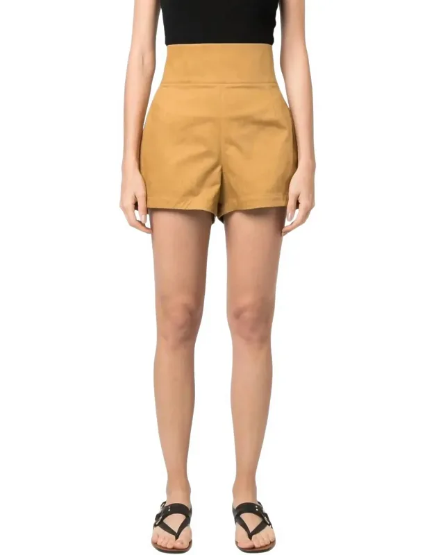 High-waisted Tailored Shorts