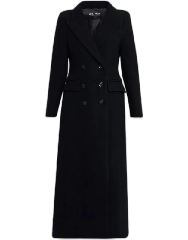 Double-breasted Wool Coat