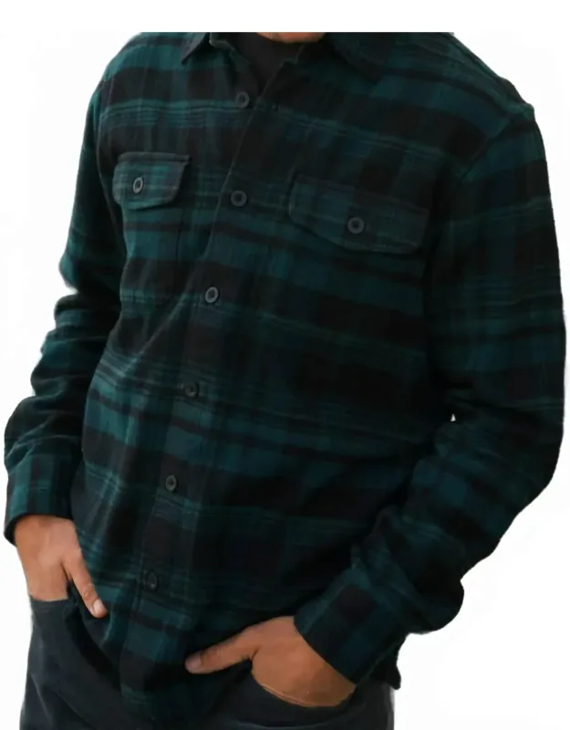 Herringbone Heritage Flannel Shirt