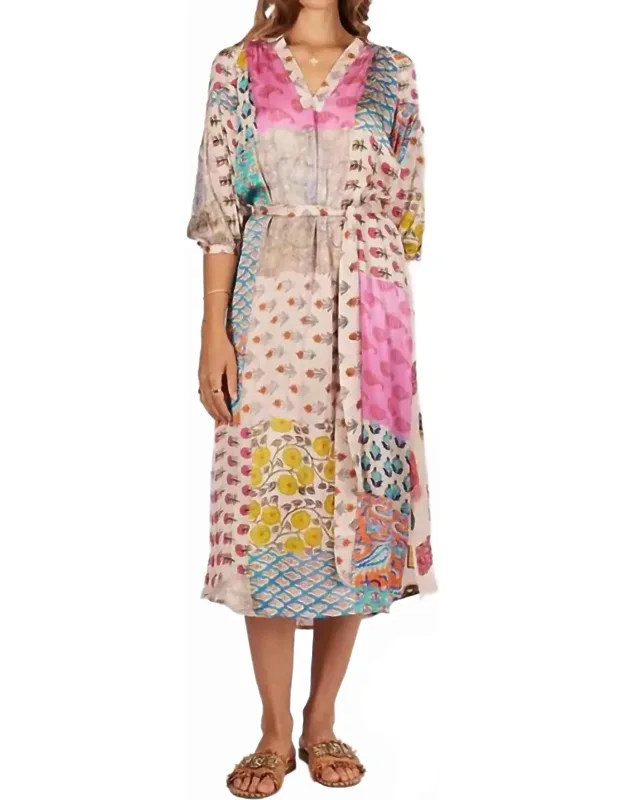 Chinois Midi Dress