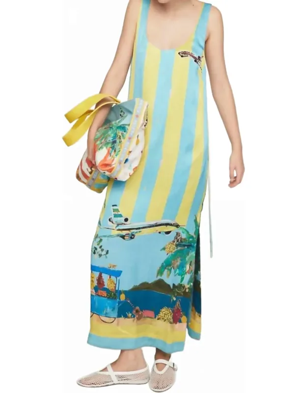 Sleeveless Midi Dress